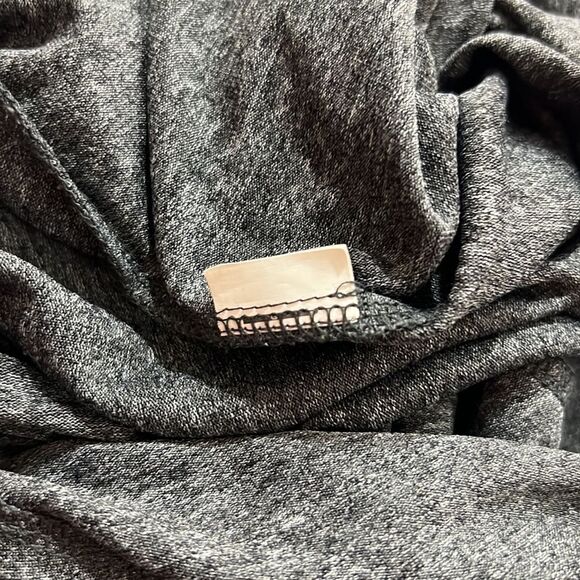 Zara W & B Gray ruched dress size Medium EUC - Picture 11 of 11